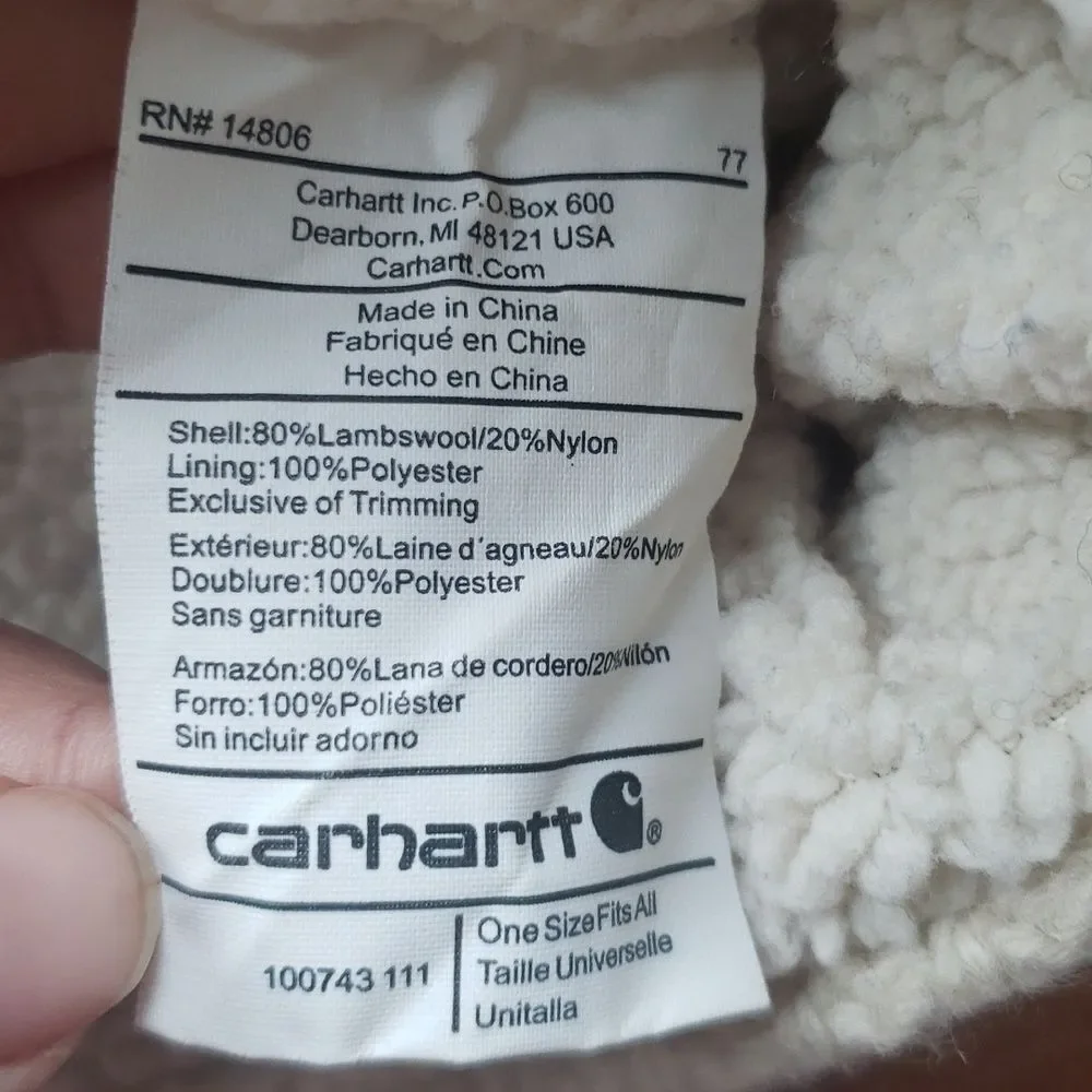 Carhartt Kids Wool Chic Cozy Preppy Outdoor Winter Trendy Knit Hat One Size